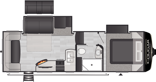 2022 KEYSTONE COUGAR 1/2 TON 24RDS